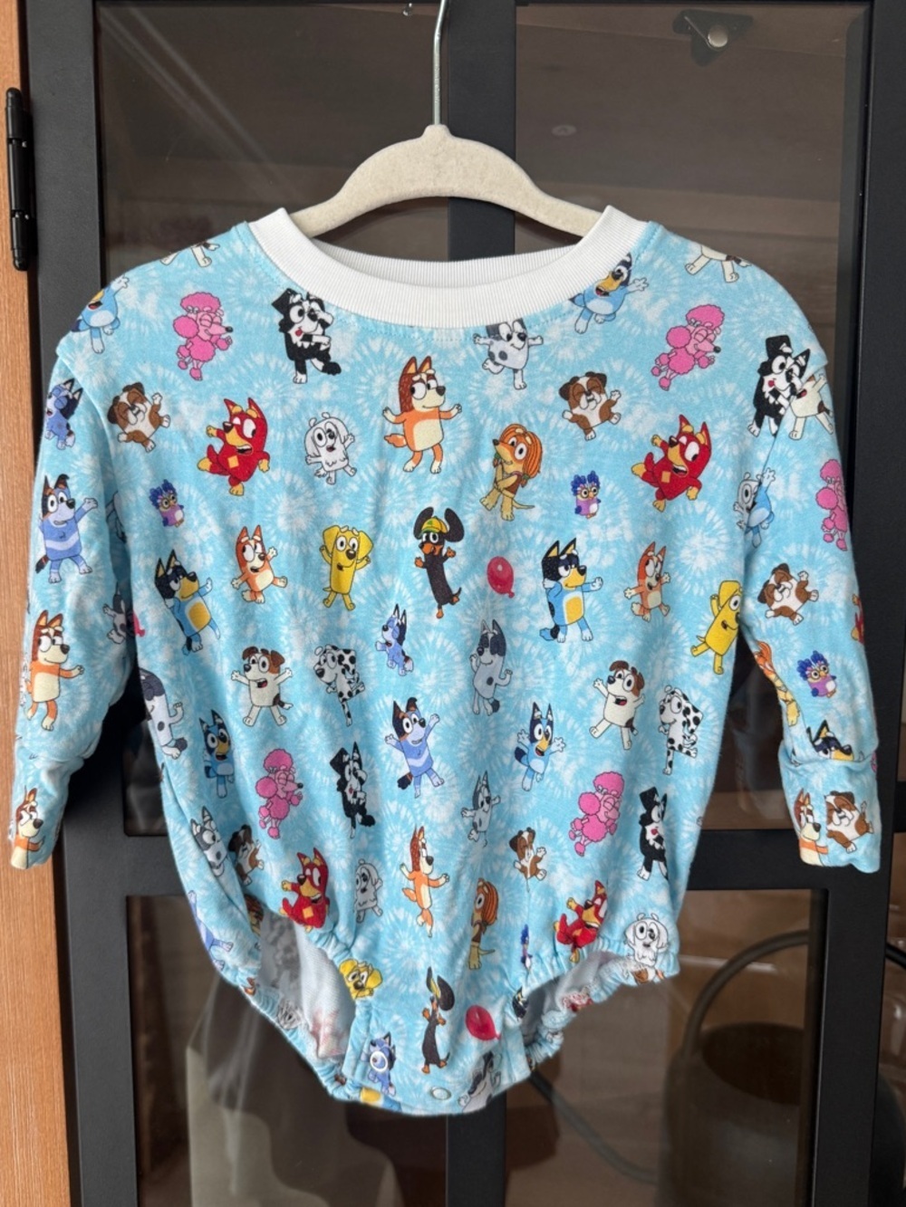 Bluey bamboo bubble romper long sleeve onesie snap &friends baby unisex girl boy